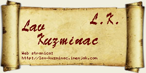 Lav Kuzminac vizit kartica